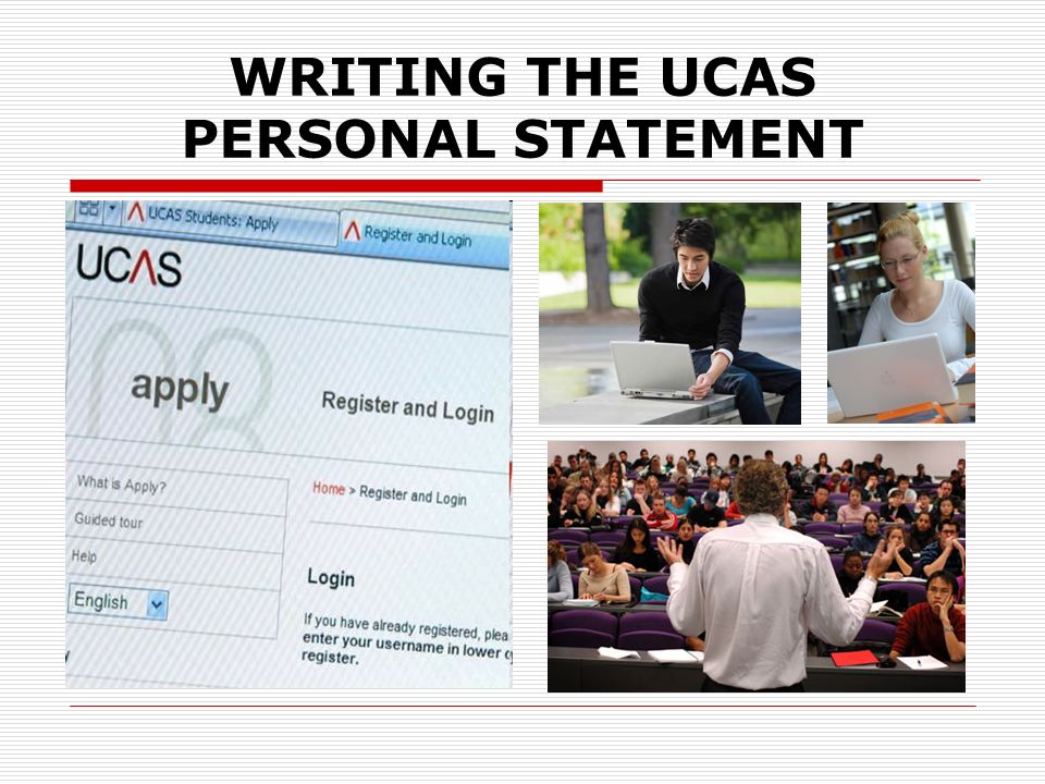 How to write a great Ucas personal statement for university